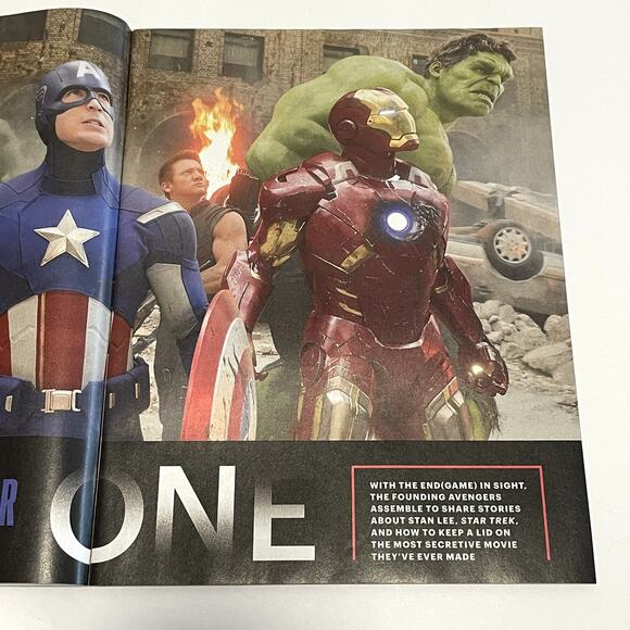 Entertainment Weekly April 19/26 2019 Avengers Black Widow Scarlett Johansson - Picture 6 of 16